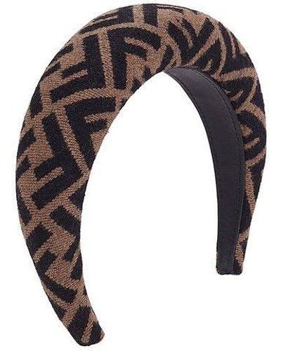 fendi headband brown|Hair Accessories for Woman .